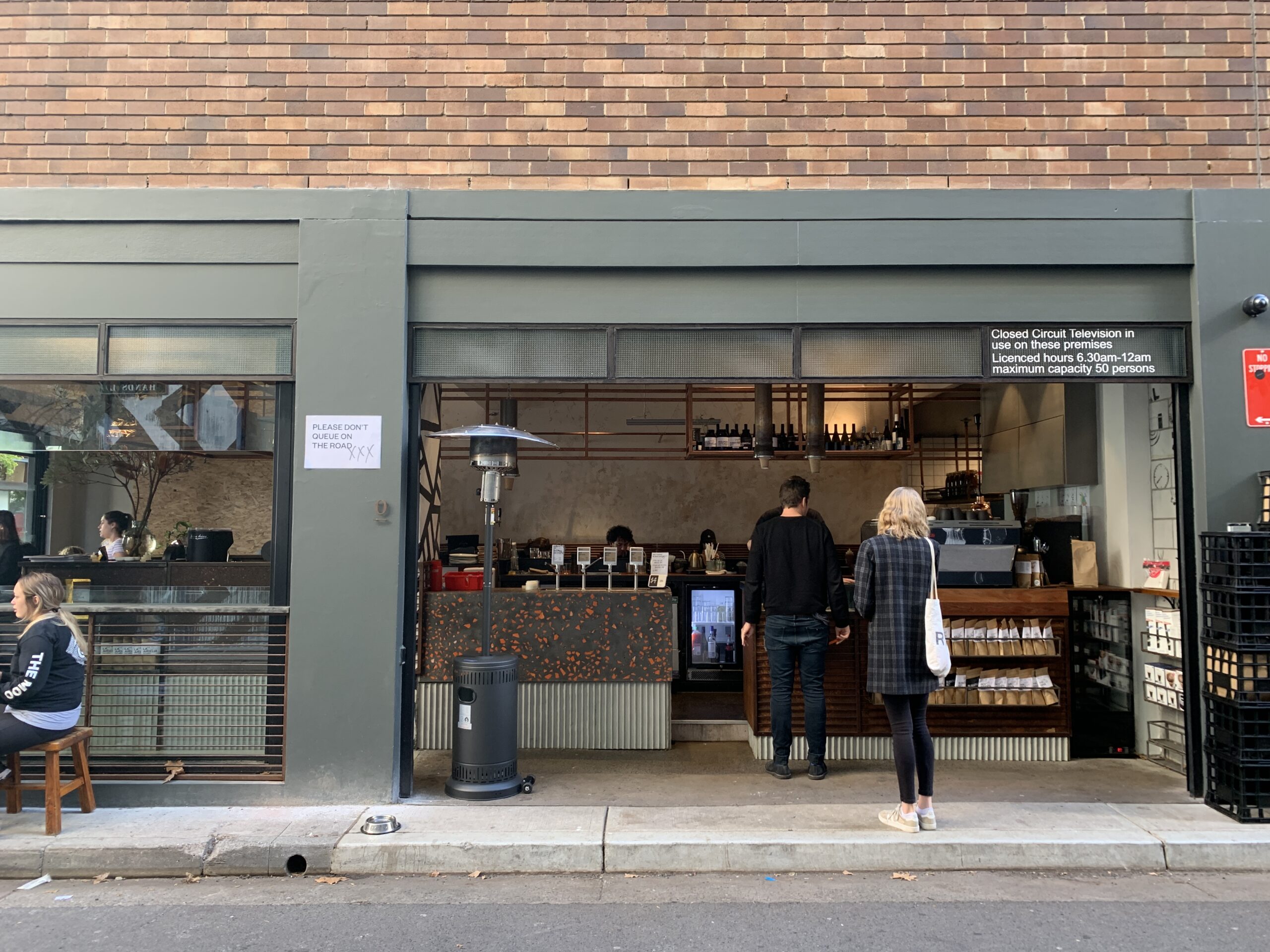 カフェ【Single O】シドニー店舗の外観を撮影した写真