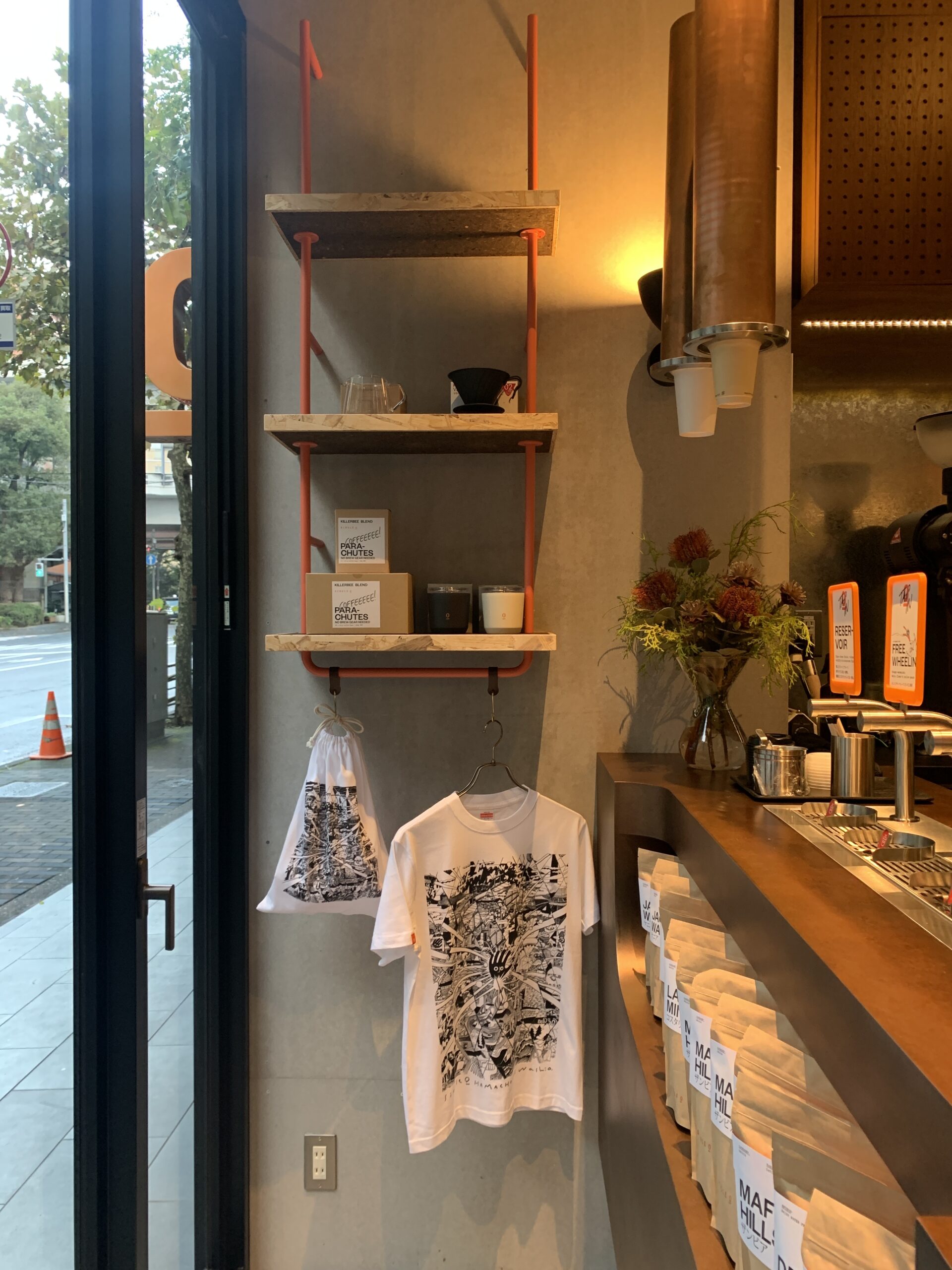 カフェ【Single O Hamacho】の店内の様子を撮影した写真